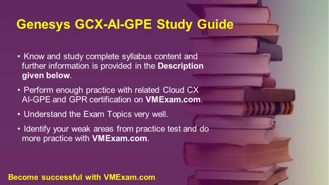 Genesys GCX-AI-GPE Exam Success: Study Guide + Proven Prep Techniques