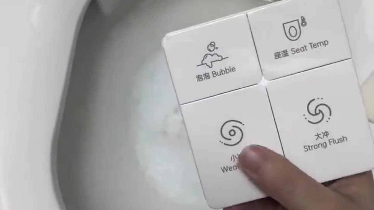 Smart luxury toilet