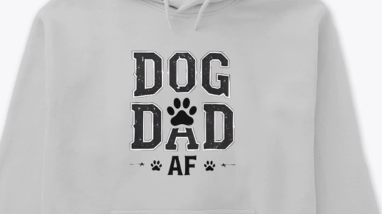 Dog Dad AF(Cool t-shirt). Limited Stock. Shop NOW .Link in video Description.