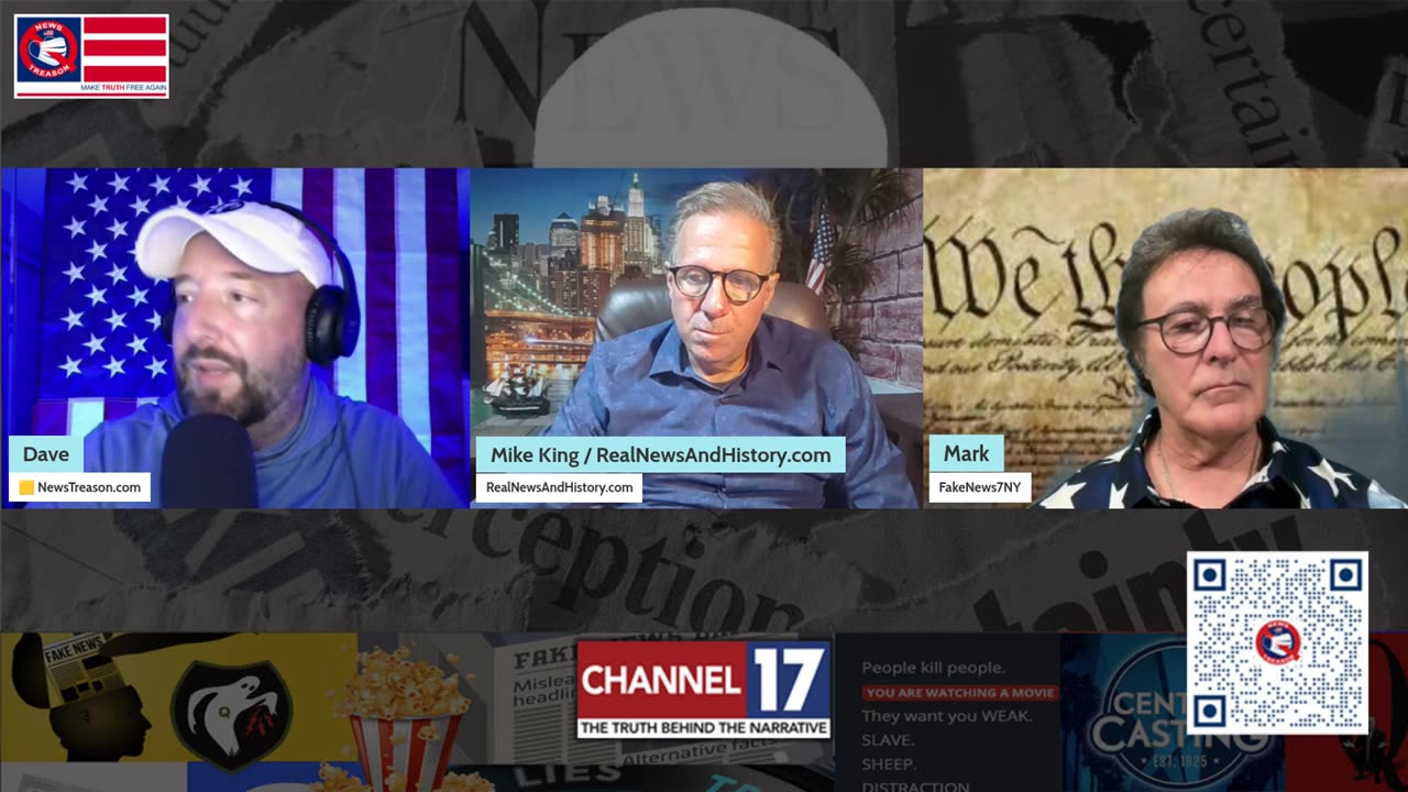 Q NEWS REVIEW W/MIKE KING ..NYT FRONT PAGE Q COMMS ..FAKESCIENCE. WAR ON JOHNTYLER