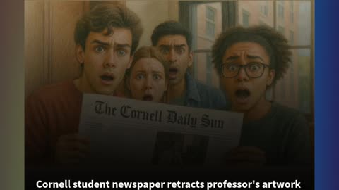 Cornell newspaper retracts professor's artwork featuring Nazi symbolism and bloodied Star of David
