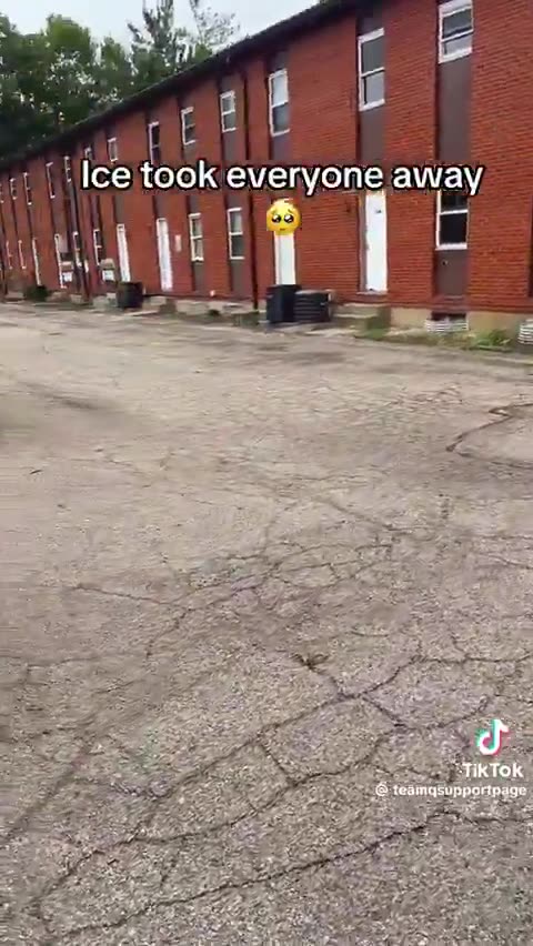 Apartment complex filled with illegal aliens WIPED OUT… nobody is there 🤣