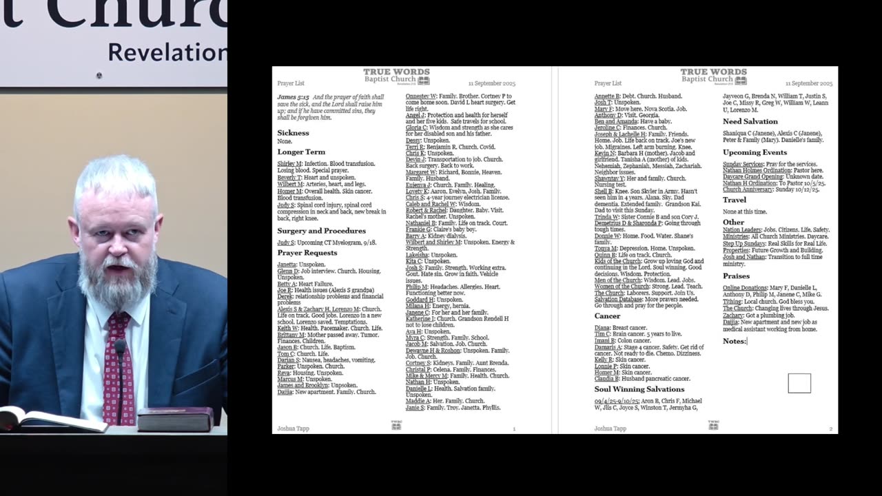 Thursday Bible Study - 9/11/2025 - Paul Was Saved On The Road To Damascus