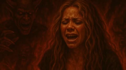 SHAKIRA APPEARS IN THE HELL… THE DEMONS SING HER SONGS!