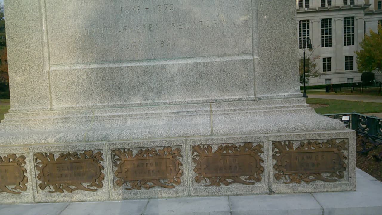 General Wade Hampton Statue/Monument walk around