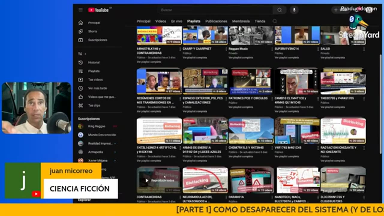 Biohacking 199 - [PARTE 1] Como desaparecer del sistema (y de los G4N6574LK3R5)