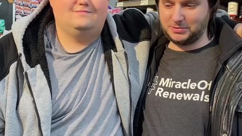 Reuniting with my long lost brother.
