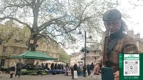 Jazz Nano Street Edition: Busking in Brighton/Hove, England: 2025 Tour in UK
