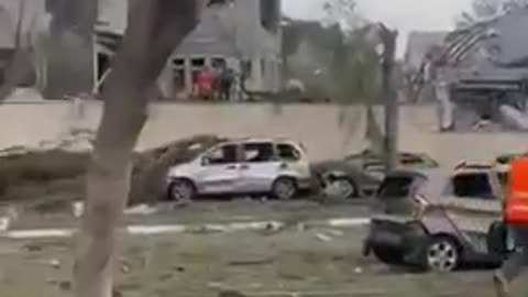 💥🚀 Israel Iran War | Damage from Iranian Ballistic Missile in Tel Aviv | RCF
