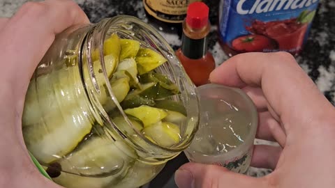 World Famous Caesar Recipe #caesar #drinks #clamato #picklejuice #worcestershire #vodka #cocktail