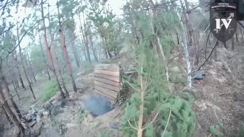 Ukrainians Clearing Recently Taken Russian Positions