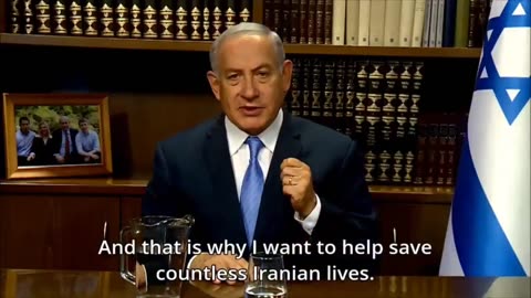Netanyahu Gives His BS Iran Water Threat In English |