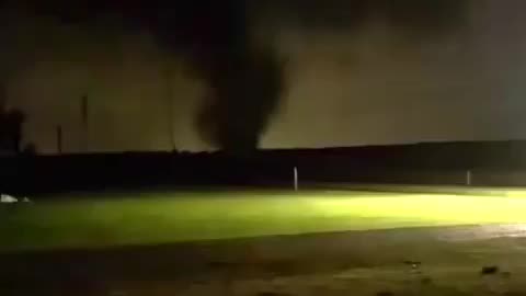 Scary Massive Tornado in Arkansas