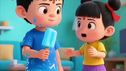 Brother Pees inside the Pants | Nezha Kids TV