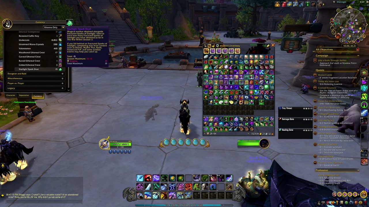 IT'S QUIET HERE. QUESTING | 11.2.5 PATCH #gaming #worldofwarcraft