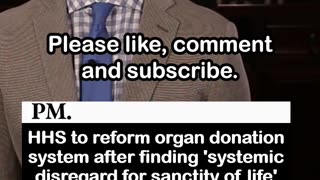 In Organ Donation System, HHS Finds Systemic Disregard for Sanctity of Life