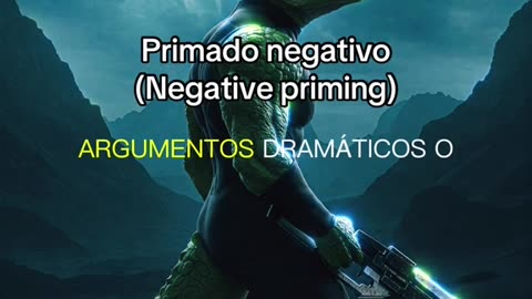 PRIMADO NEGATIVO (NEGATIVE PRIMING)
