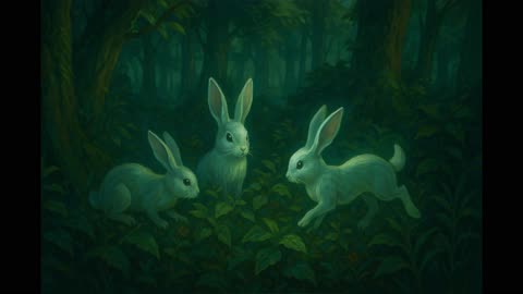 Bunnies in the brush V1