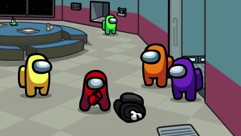 Among Us distraction dance animation