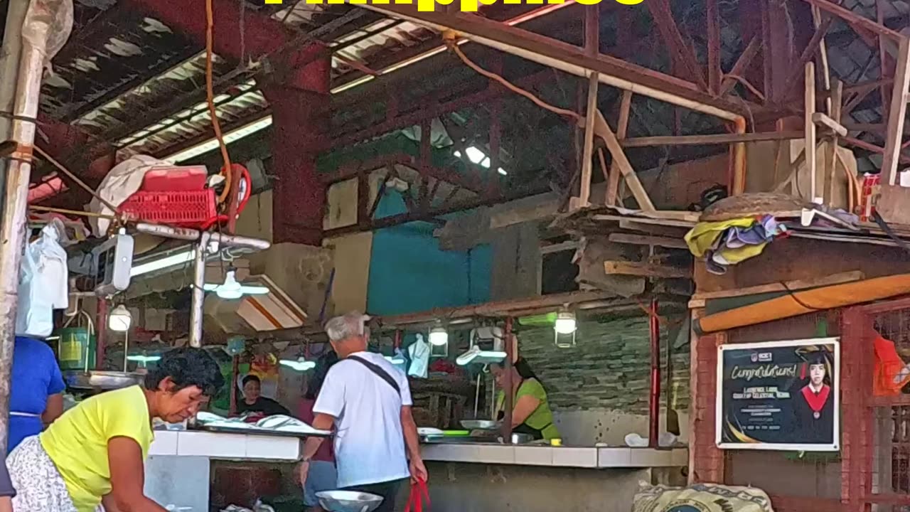 Public Market in Binangonan, Rizal, Philippines