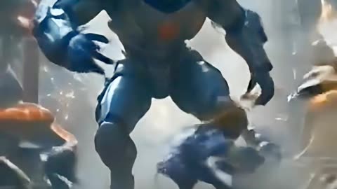 AI Girl vs Train Monster 💥 Epic Showdown! #shorts"