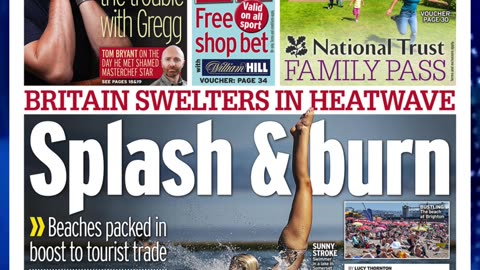🔥Headlines Saturday 12th July 2025 Newspaper Headlines 🎉📰#britishpress #breakingnews