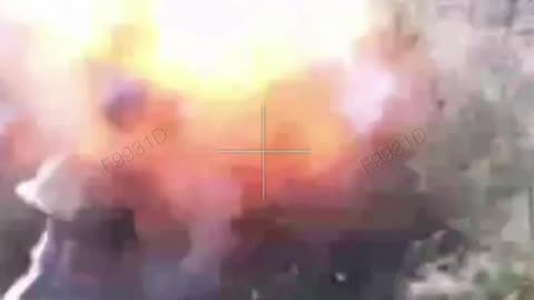 Relentless Drone Strikes Shredding Russians Inside Trench Complex