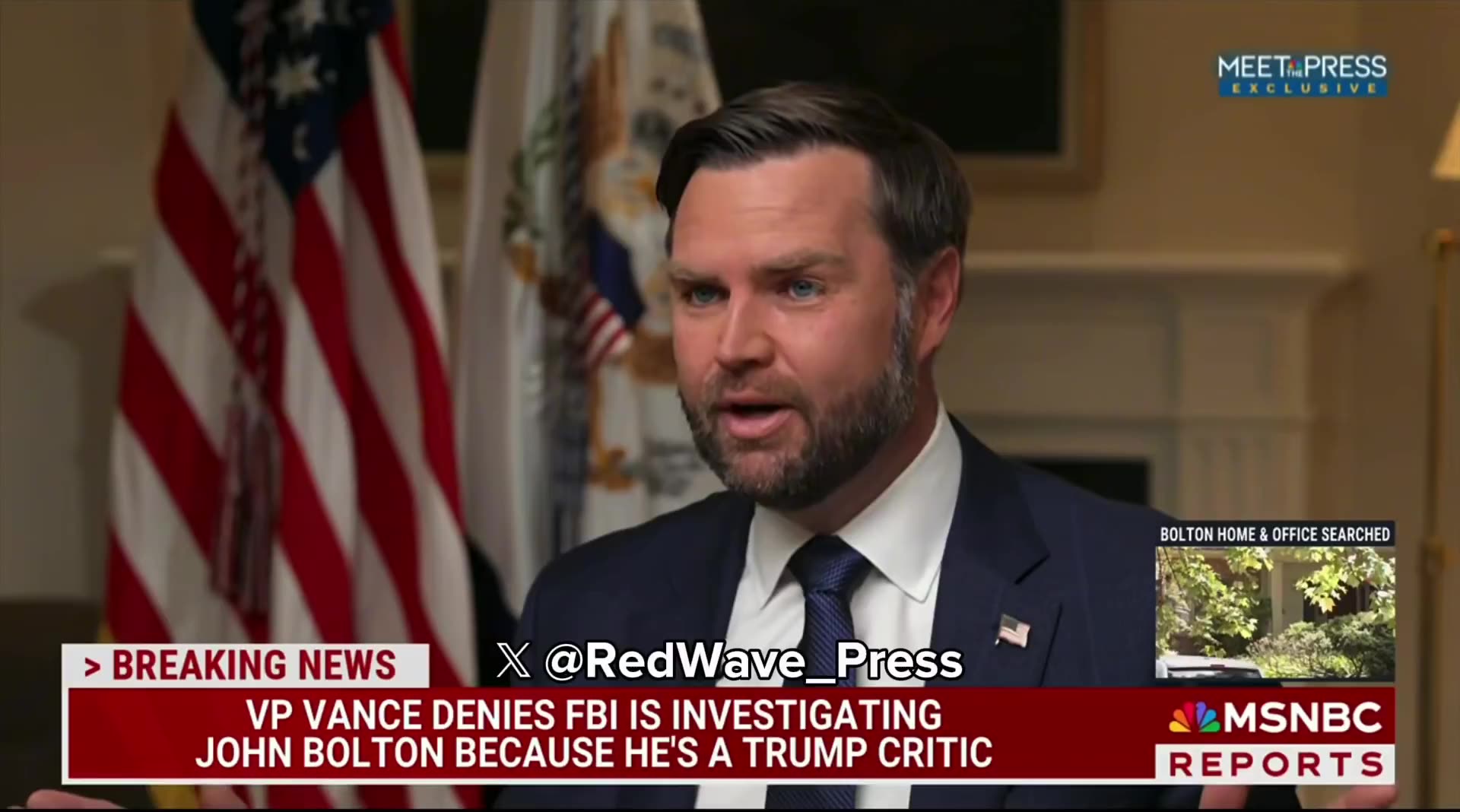 VEEP WEIGHS IN: Theres a Broad Concern About Ambassador Bolton [WATCH]