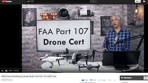 12.11 - Fly Drones Legally- How I Passed the Part 107 w_5 Hours of Study!