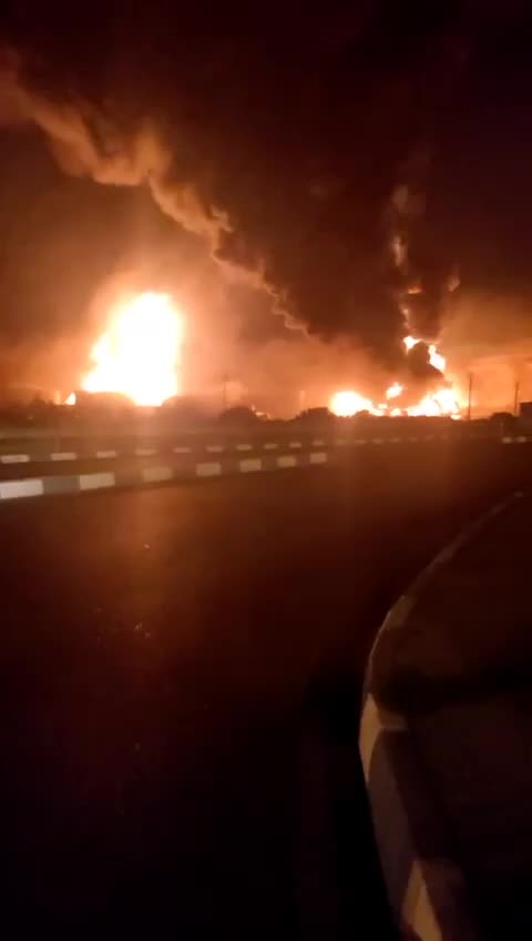 Israel attacked the fuel terminal in Tehran