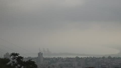 Haifa's skyline | Israel-Iran War | Middle East Tensions | Amaravati Today World News LIVE