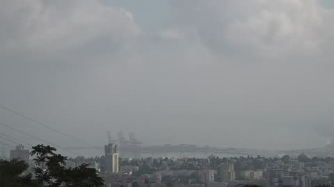 Haifa's skyline | Israel-Iran War | Middle East Tensions | Amaravati Today World News LIVE