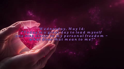 Lead Me to Freedom! ~ Wednesday, May 14, 2025 Numerology @ a Glance