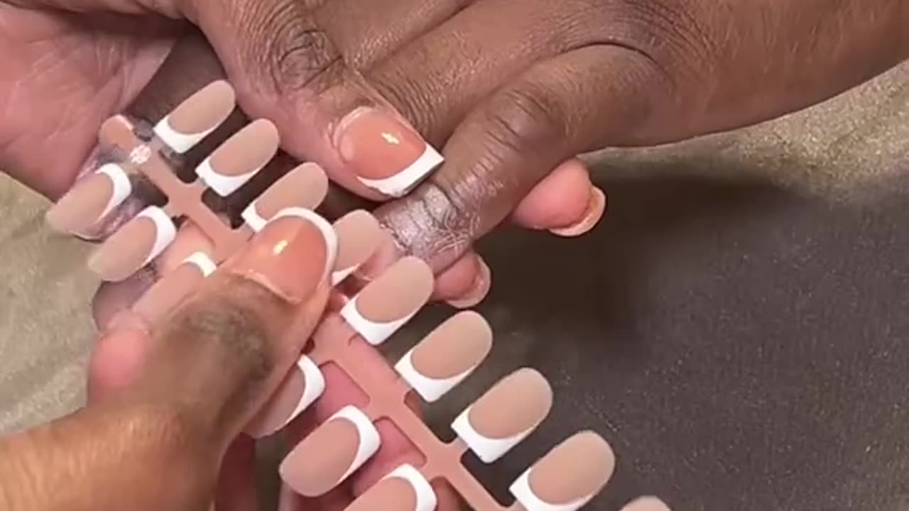 Doing nails at home