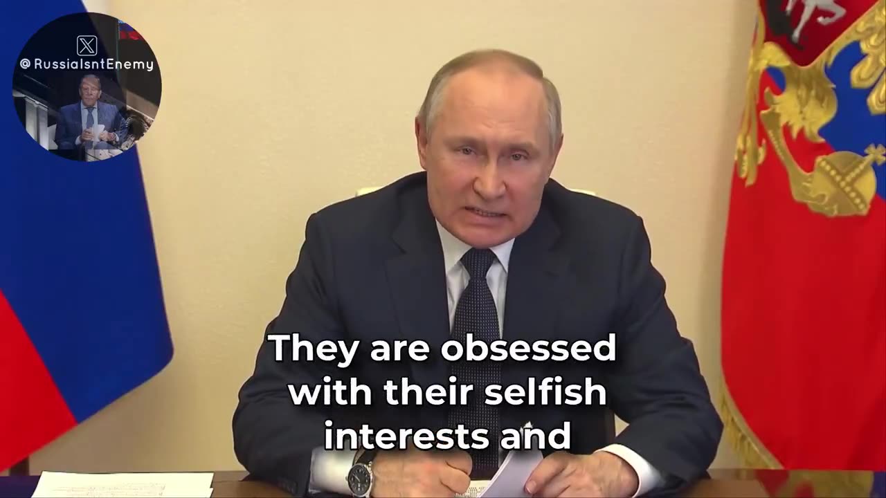 Putin Addresses the ‘Mythical Russian Threat’