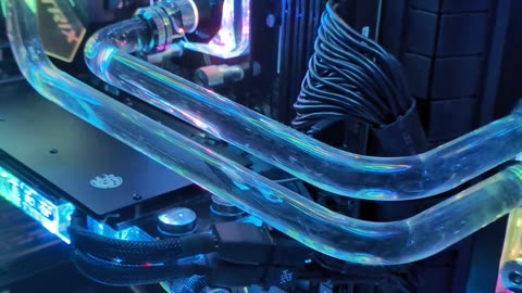 Custom Loop PC Flushed, Refilled, Leak Tested!
