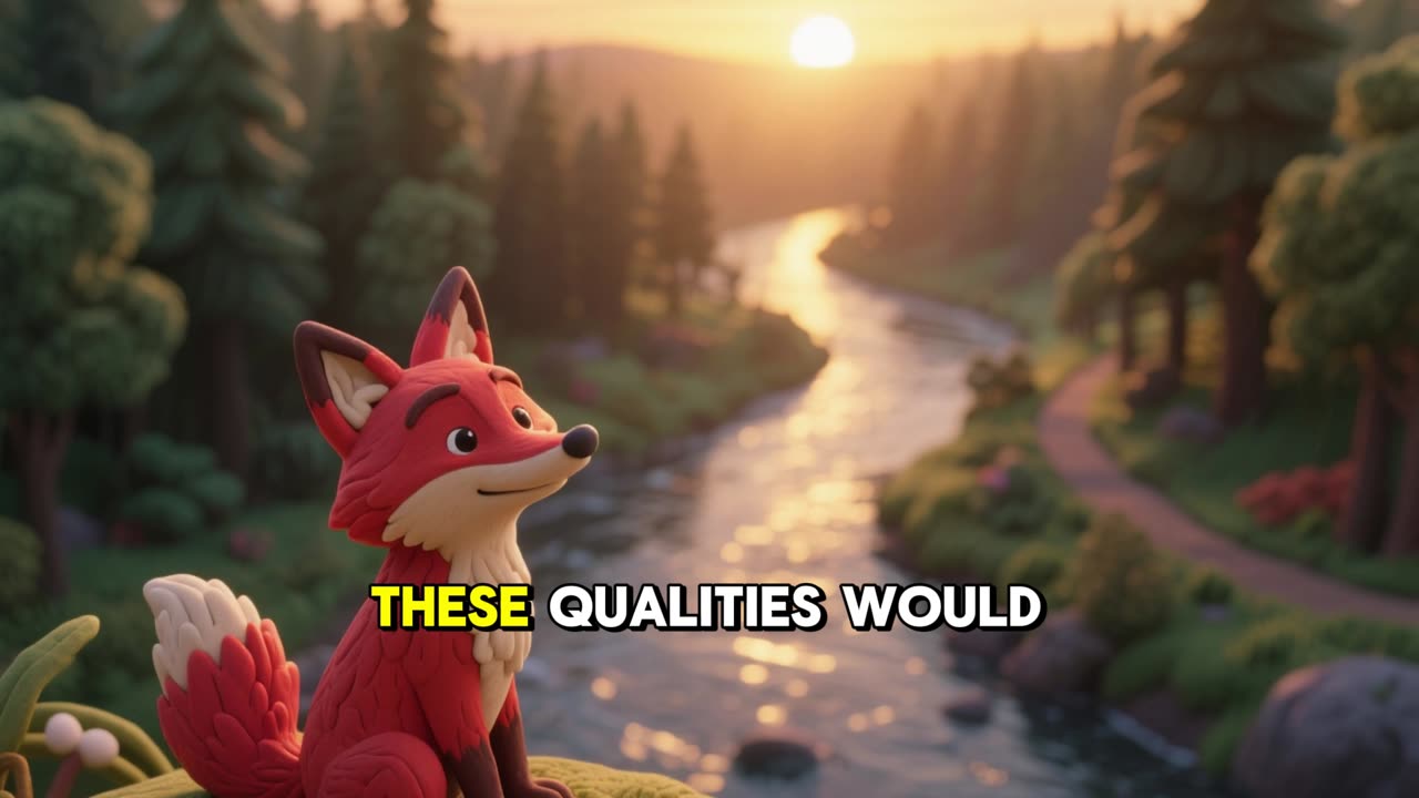 The Clever Little Fox | Long English Moral Story