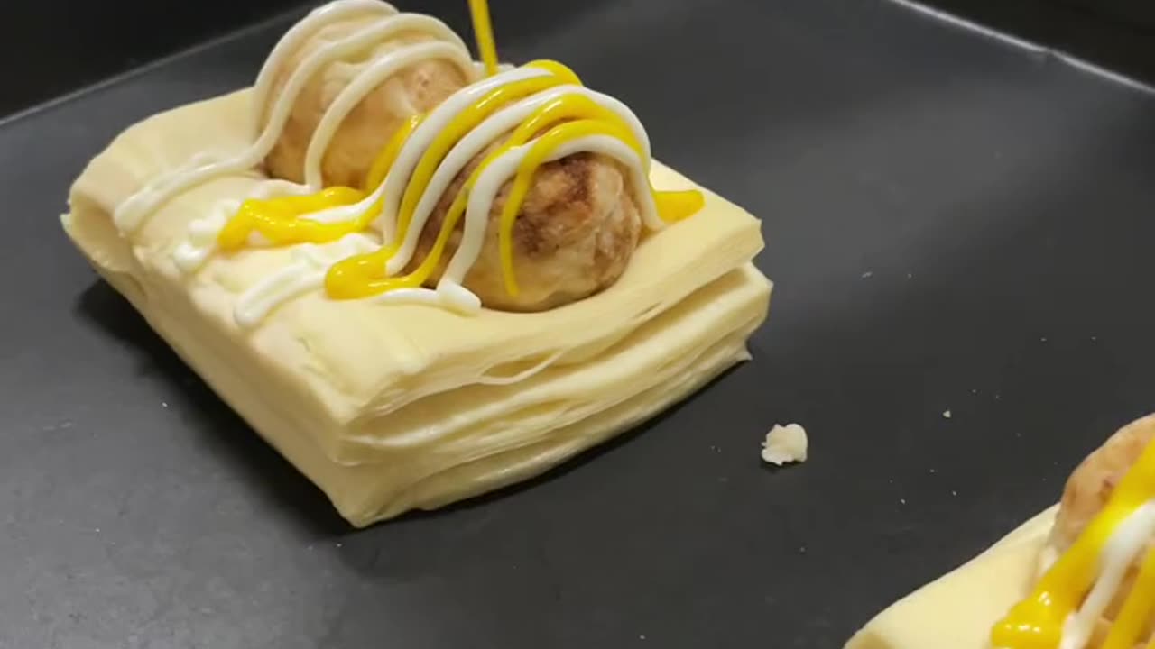 Teriyaki Octopus Ball Croissant