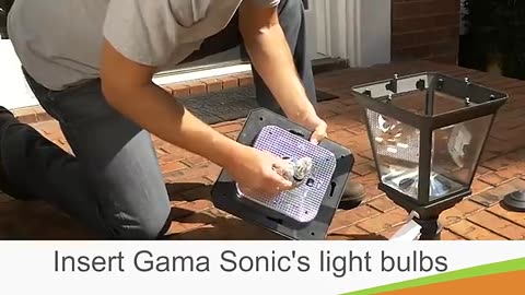 How-To Upgrade Your Existing Lamp Post With A Solar Post Light By Gama Sonic