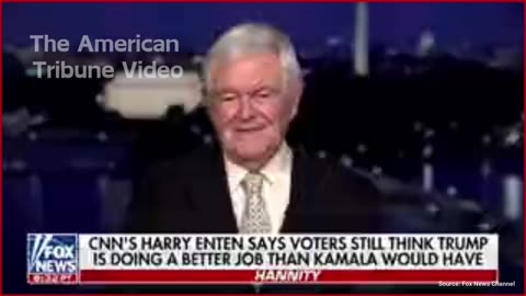 Newt Gingrich Drops Truth Bomb on Lying Corporate Media Polling Attack on Trump