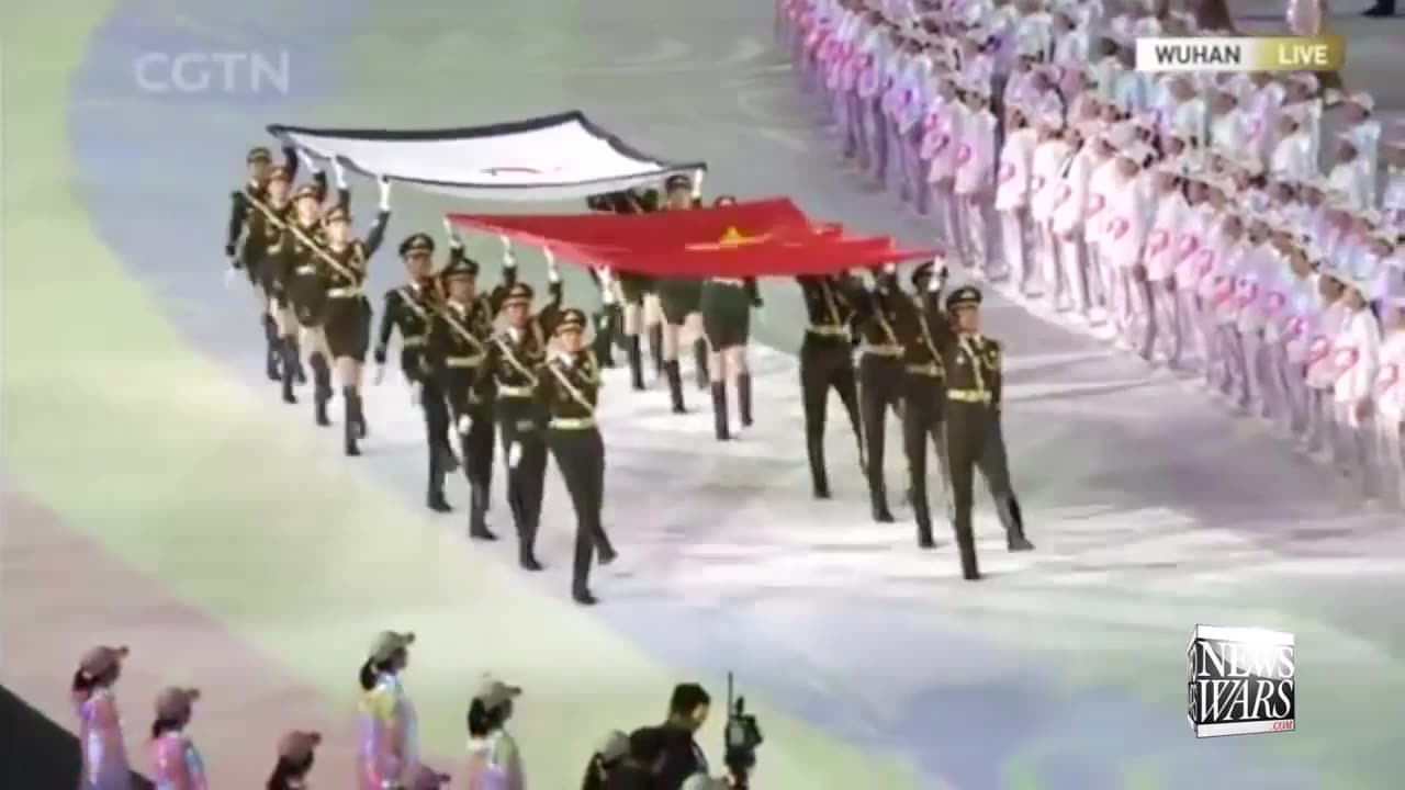 Wuhan Largest Martial Law Drill In History