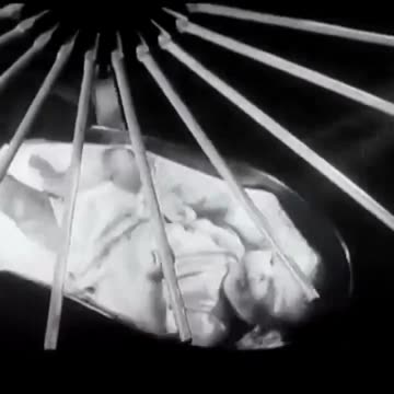 1940s infant exercise device designed to build leg strength