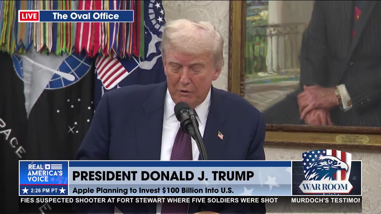 100% TARIFF ON ALL CHIPS AND SEMICONDUCTORS COMING INTO THE UNITED STATES