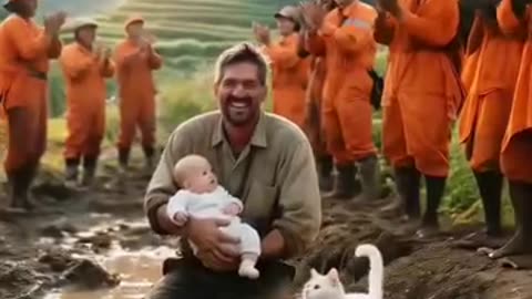 Cutest Farmer in the Field! 👶🌱