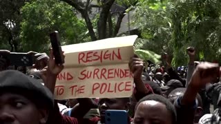 Kenya police fire teargas as protests over blogger's death escalate