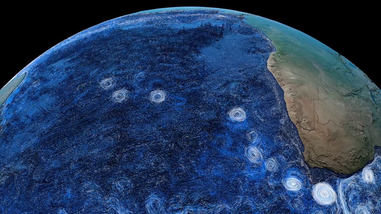 An Ocean in Motion: NASA's Mesmerizing View of Earth's Underwater Highways