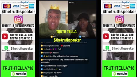EMPRESS PARIS & FAMOUSROYCE LINE UP FOR A DISCUSSION