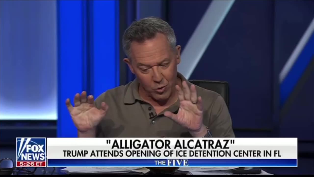 Everything in Florida is surrounded by alligators