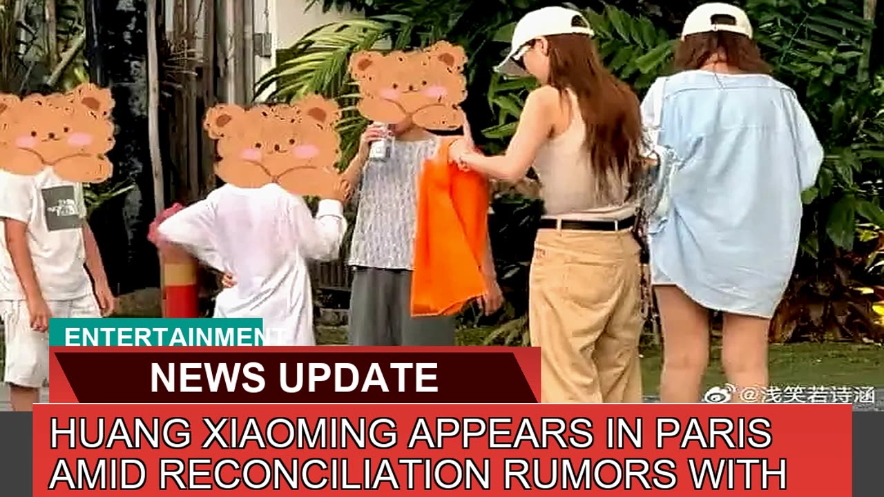 Huang Xiaoming Appears in Paris Amid Reconciliatio