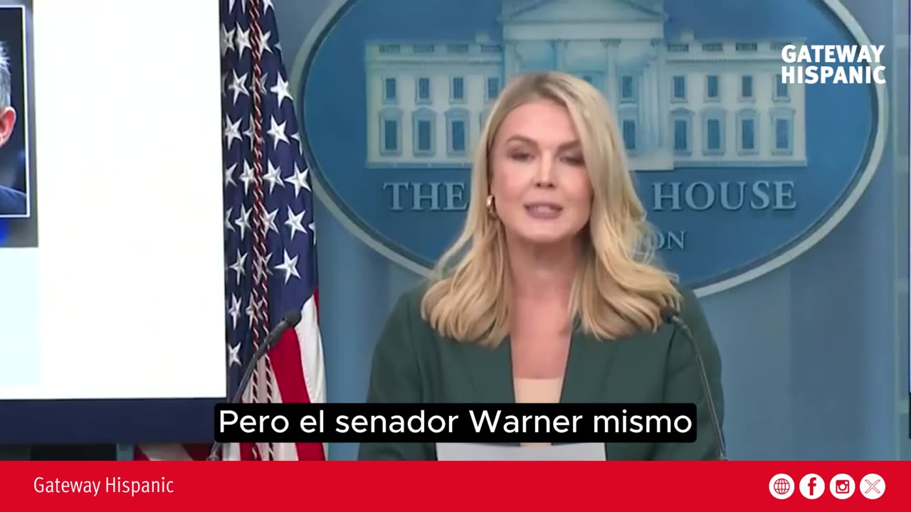 Karoline Leavitt accuses Democratic senator of leaking information to Russian oligarch